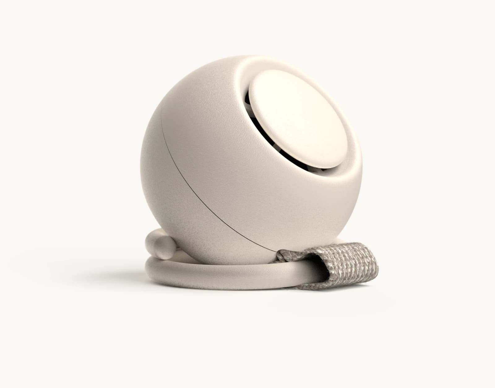 Hathc Go Putty propped up on loop in stand mode