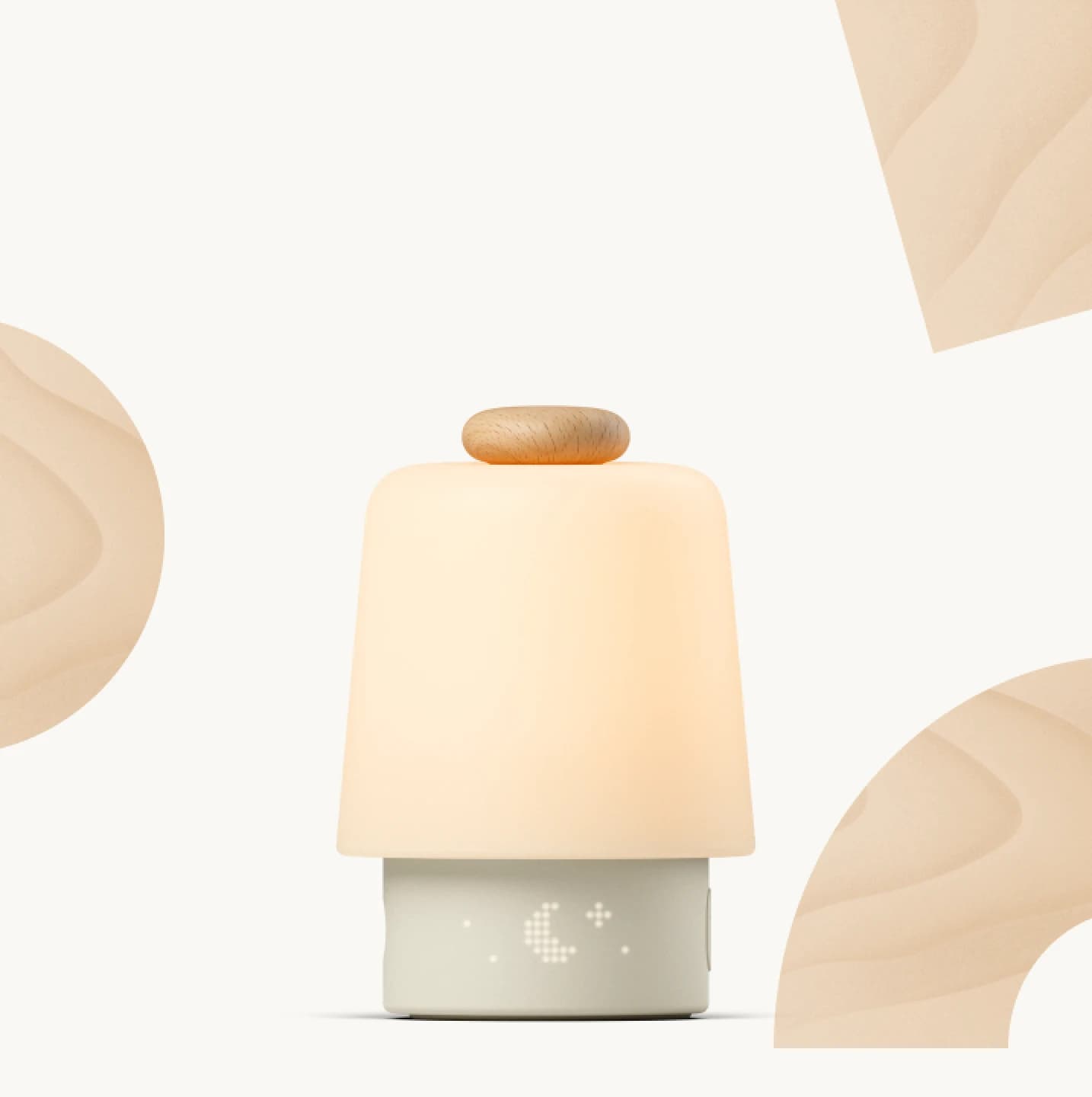 Hatch Baby Beechwood on a stylized background