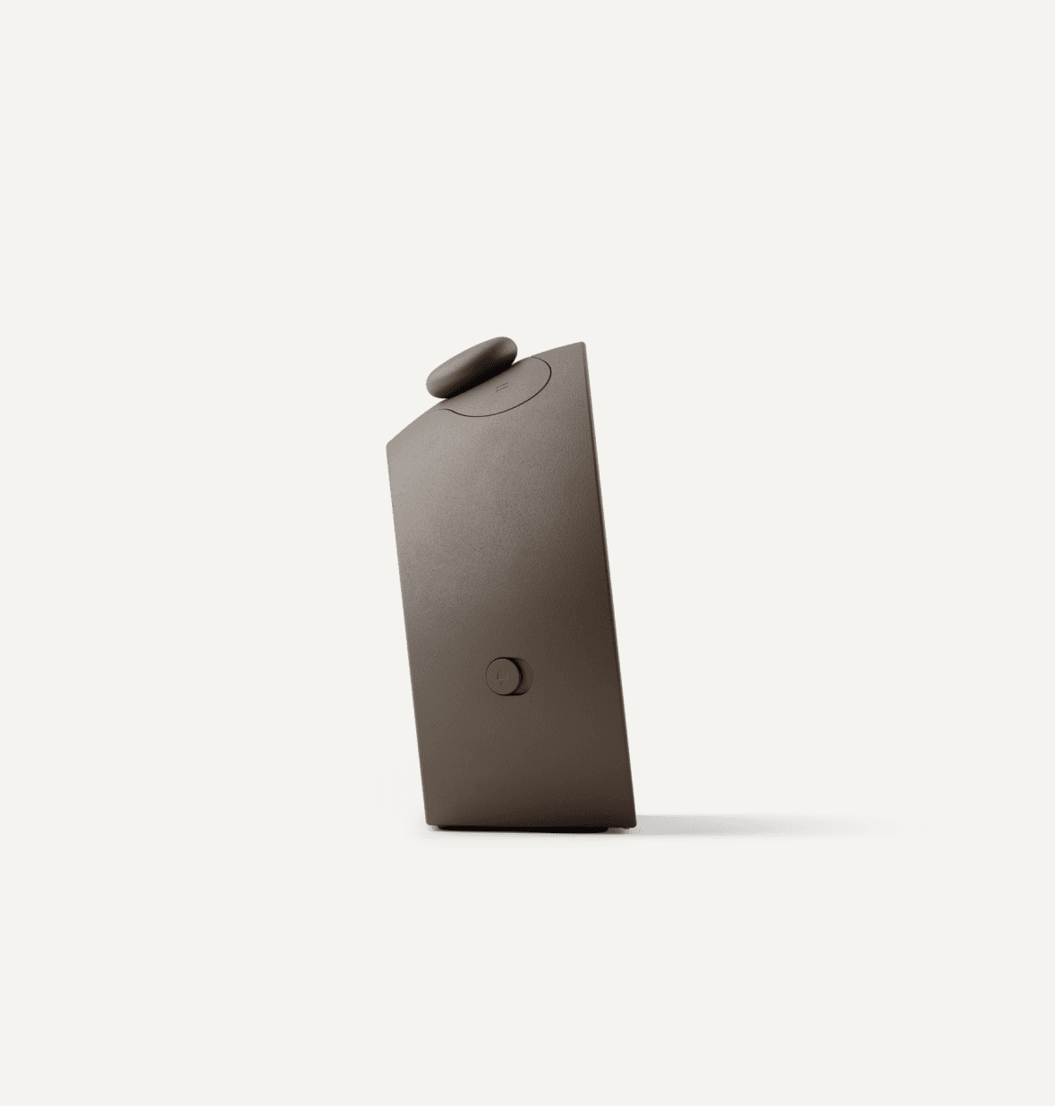 Hatch sleep clock cocoa side view