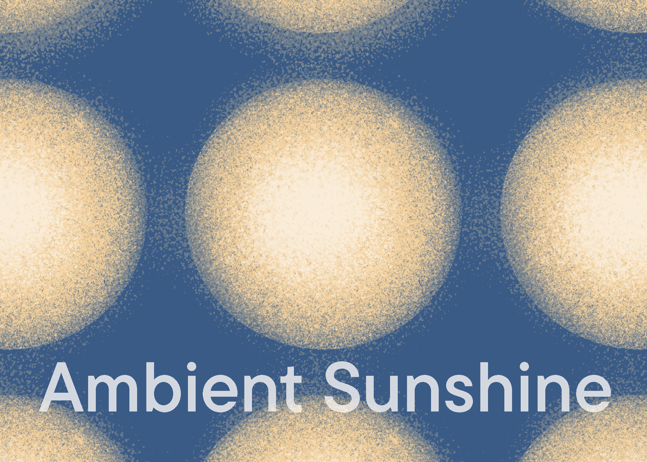 Ambient Sunshine - Listening Room BG