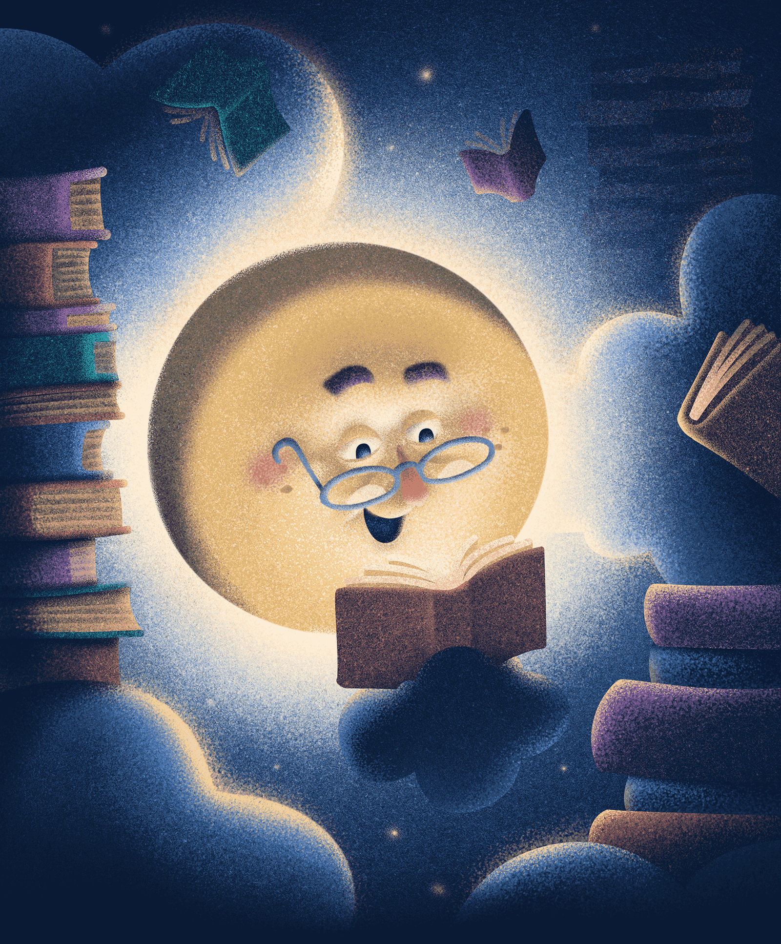 Moon Stories Portrait | Portrait Image