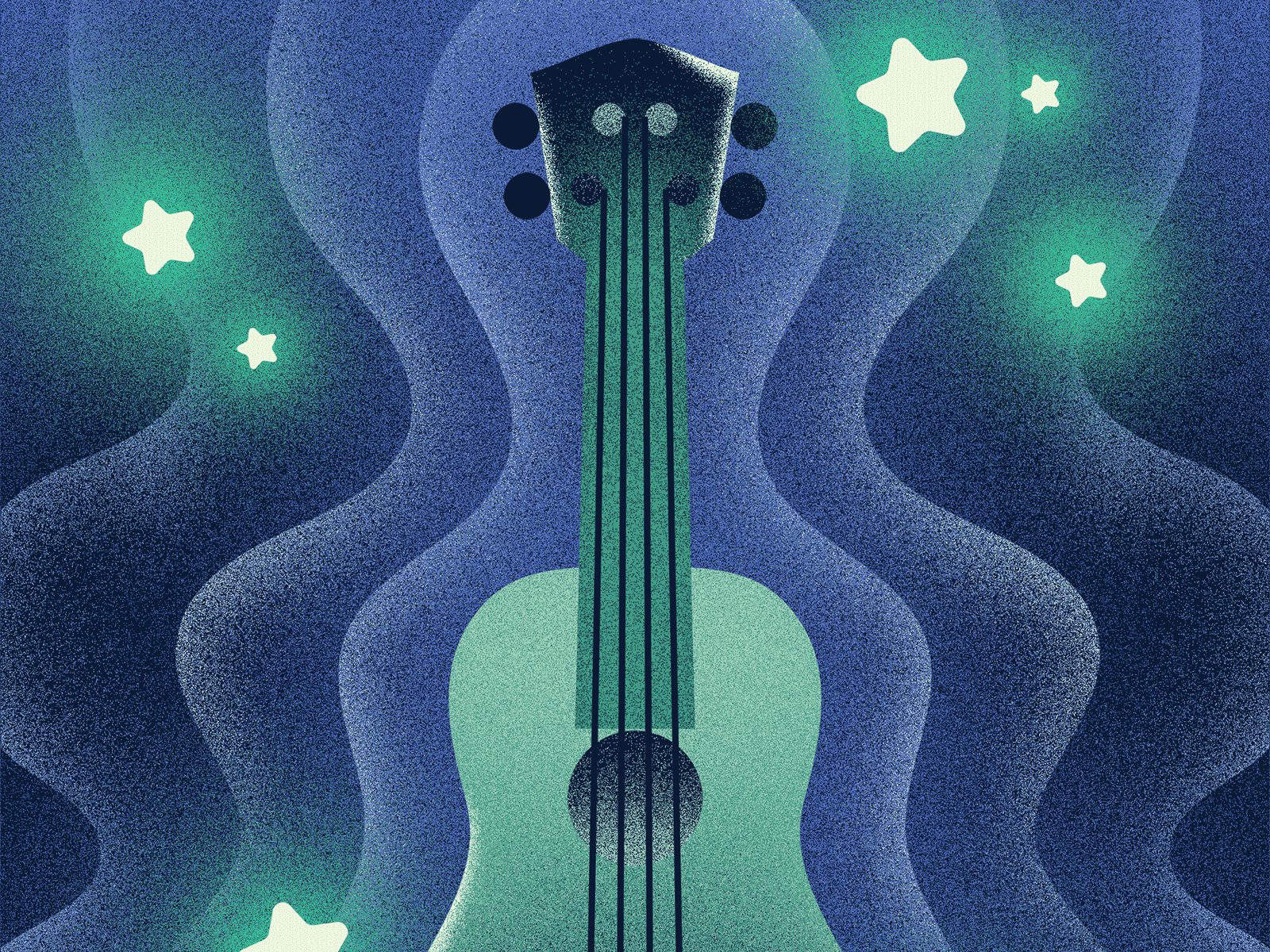Twinkly Ukulele - Landscape | Landscape Image
