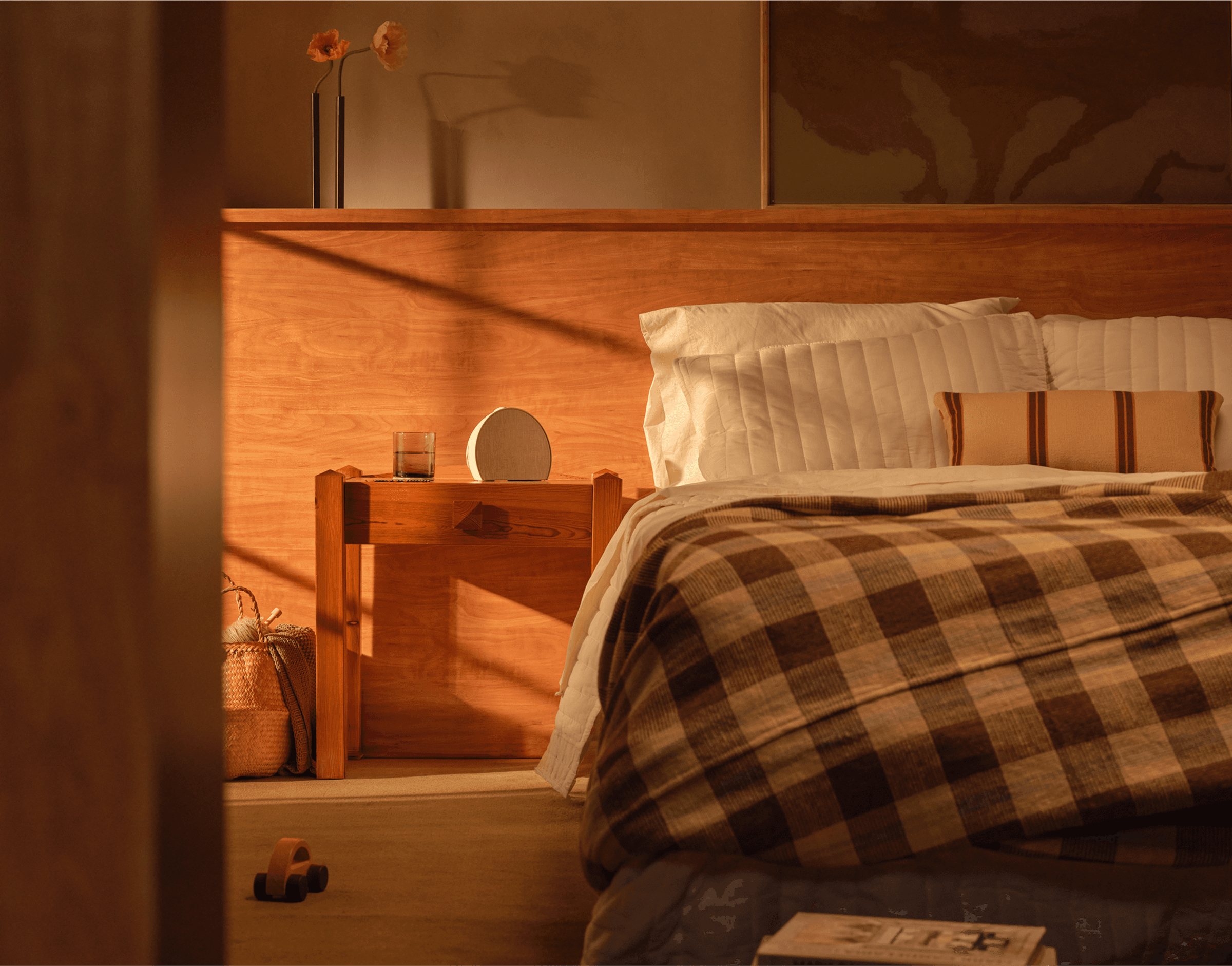 hatch sleep clock putty lifestyle view