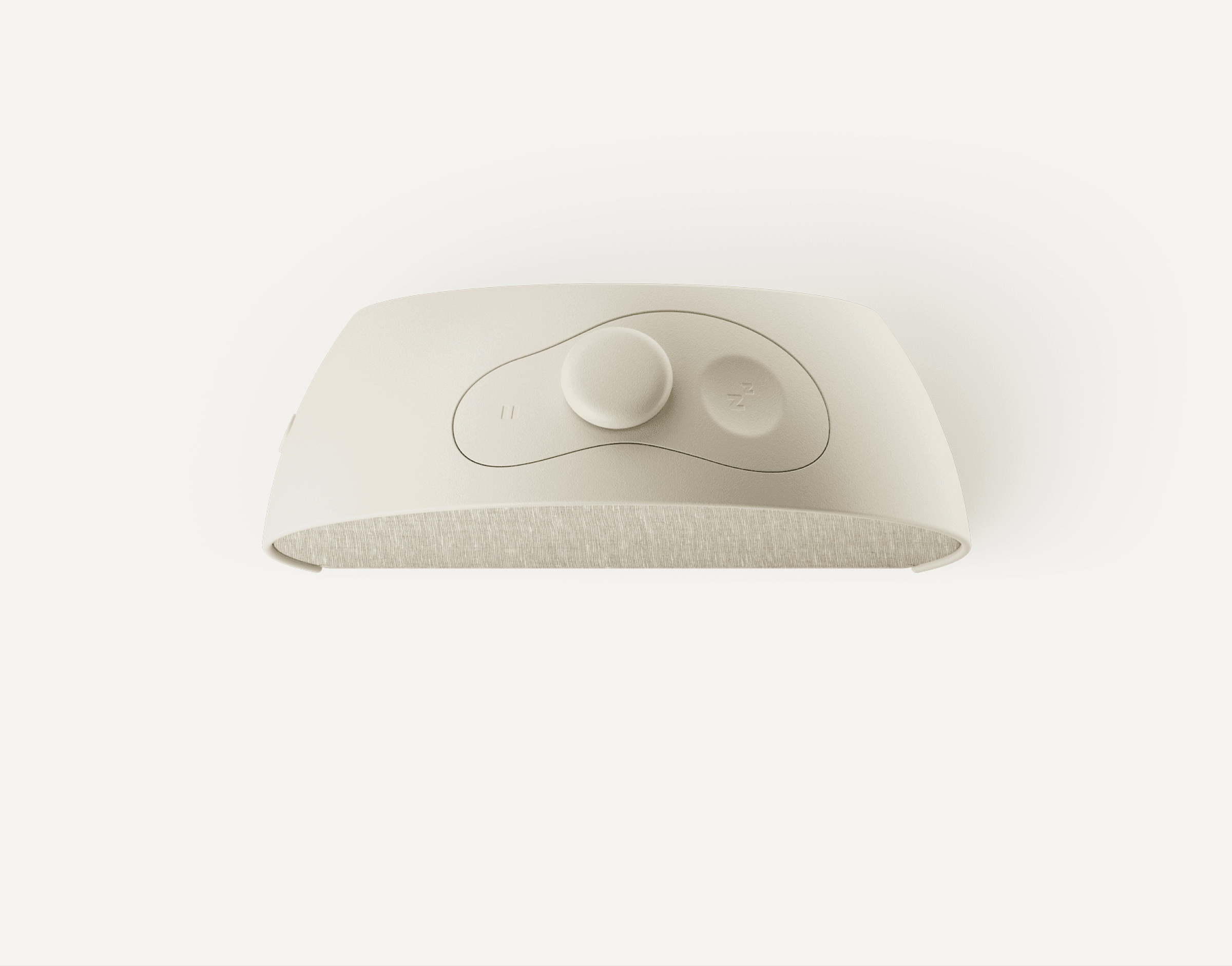 hatch sleep clock putty top view
