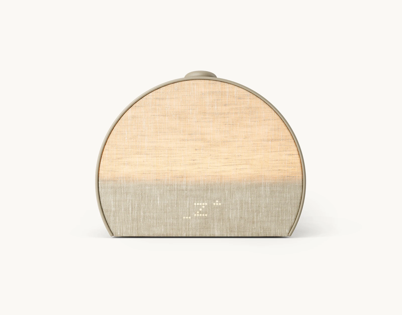 Hatch Sleep Clock greige front view